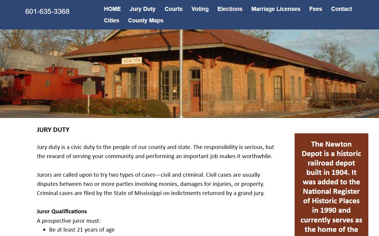 Newton County Circuit Clerk