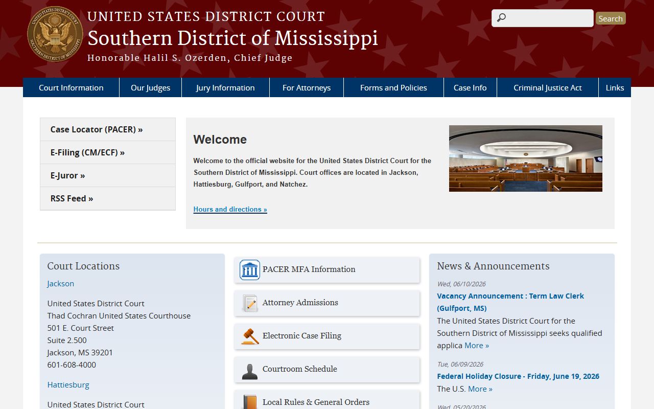 Newton County federal court coverage and court records
